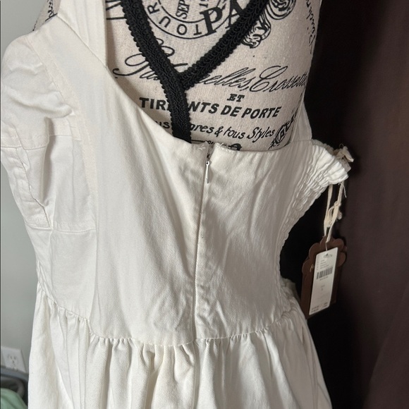 Anthropologie Cream Midi Dress - Picture 12 of 15